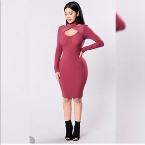 Body Con Sweater Dress